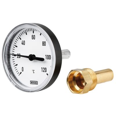 Wika Bimetal thermometer, Model 46